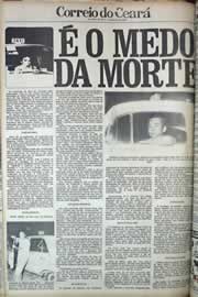 Página do jornal Correio do Ceará de janeiro de 1979