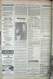 Página do jornal Correio do Ceará de janeiro de 1979