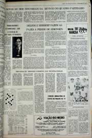 Página do jornal Correio do Ceará de fevereiro de 1979