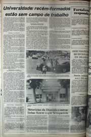 Página do jornal Correio do Ceará de fevereiro de 1979