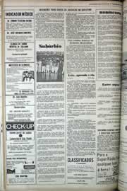 Página do jornal Correio do Ceará de fevereiro de 1979