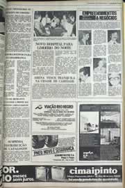 Página do jornal Correio do Ceará de fevereiro de 1979
