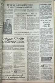 Página do jornal Correio do Ceará de fevereiro de 1979