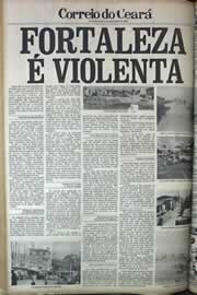 Página do jornal Correio do Ceará de fevereiro de 1979