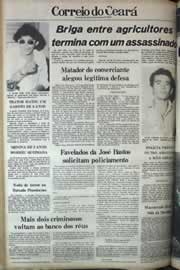 Página do jornal Correio do Ceará de fevereiro de 1979