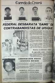 Página do jornal Correio do Ceará de fevereiro de 1979