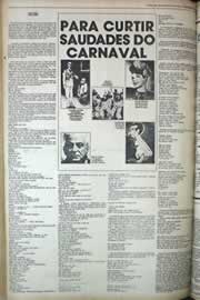 Página do jornal Correio do Ceará de fevereiro de 1979