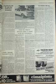 Página do jornal Correio do Ceará de março de 1979