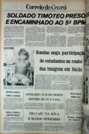 Página do jornal Correio do Ceará de março de 1979