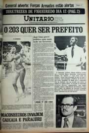 Página do jornal Correio do Ceará de março de 1979