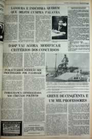Página do jornal Correio do Ceará de março de 1979