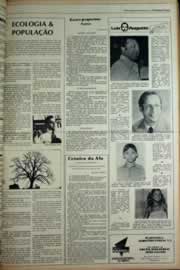 Página do jornal Correio do Ceará de março de 1979