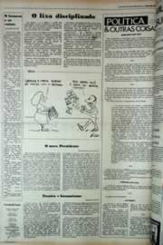 Página do jornal Correio do Ceará de março de 1979