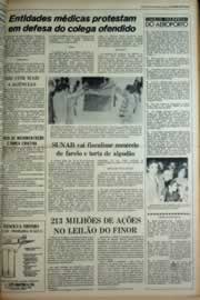 Página do jornal Correio do Ceará de março de 1979