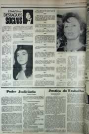 Página do jornal Correio do Ceará de março de 1979