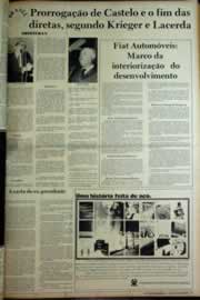 Página do jornal Correio do Ceará de março de 1979