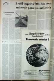 Página do jornal Correio do Ceará de março de 1979