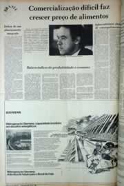Página do jornal Correio do Ceará de março de 1979
