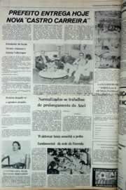 Página do jornal Correio do Ceará de março de 1979