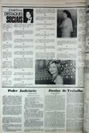 Página do jornal Correio do Ceará de março de 1979