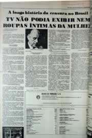 Página do jornal Correio do Ceará de março de 1979
