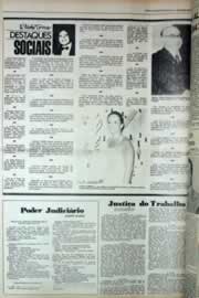 Página do jornal Correio do Ceará de março de 1979