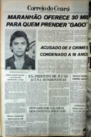 Página do jornal Correio do Ceará de março de 1979