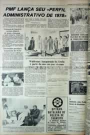 Página do jornal Correio do Ceará de março de 1979