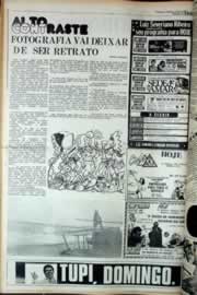 Página do jornal Correio do Ceará de março de 1979