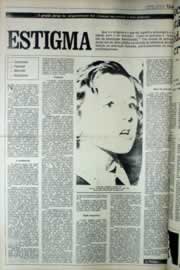 Página do jornal Correio do Ceará de março de 1979