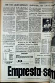 Página do jornal Correio do Ceará de março de 1979