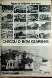 Página do jornal Correio do Ceará de março de 1979