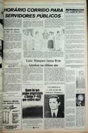 Página do jornal Correio do Ceará de março de 1979