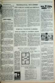 Página do jornal Correio do Ceará de março de 1979