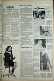 Página do jornal Correio do Ceará de março de 1979