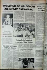 Página do jornal Correio do Ceará de março de 1979