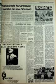 Página do jornal Correio do Ceará de março de 1979