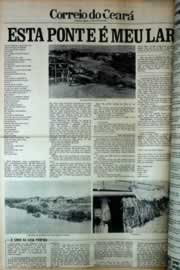 Página do jornal Correio do Ceará de março de 1979