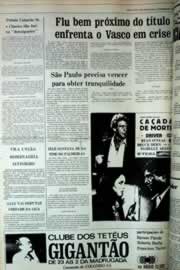 Página do jornal Correio do Ceará de março de 1979