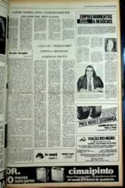 Página do jornal Correio do Ceará de março de 1979