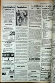 Página do jornal Correio do Ceará de março de 1979
