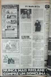 Página do jornal Correio do Ceará de março de 1979