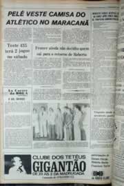Página do jornal Correio do Ceará de março de 1979