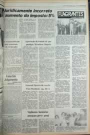 Página do jornal Correio do Ceará de março de 1979