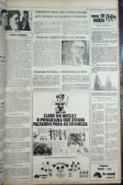 Página do jornal Correio do Ceará de março de 1979