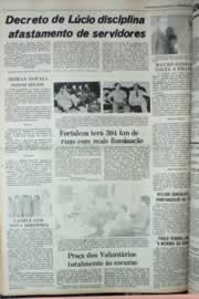 Página do jornal Correio do Ceará de março de 1979