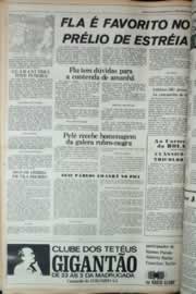 Página do jornal Correio do Ceará de março de 1979