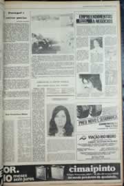 Página do jornal Correio do Ceará de março de 1979