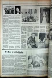 Página do jornal Correio do Ceará de março de 1979