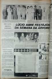 Página do jornal Correio do Ceará de março de 1979